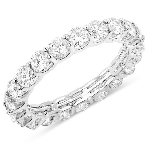 2.50 Cttw. 14K White Gold Lab Grown Diamond Eternity Ring